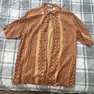 van heusen button up